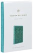 ESV Premium Gift Bible (TruTone, Teal, Floral Design) Imitation Leather
