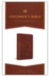 ESV Children's Bible--soft leather-look, brown with let the children come design