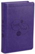 ESV Seek and Find Bible--soft leather-look, purple