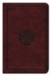 ESV Value Compact Bible--soft leather-look, chestnut