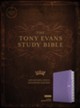 CSB Tony Evans Study Bible--soft leather-look, purple (indexed)