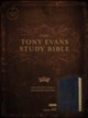 CSB Tony Evans Study Bible--genuine leather, black (indexed)