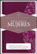 Biblia de estudio para mujeres RVR 1960, simil piel vino con indice (Study Bible for Women, LeatherTouch Burgandy with Index)