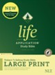 NLT Life Application Large-Print Study Bible, Third Edition--hardcover, red letter (indexed)