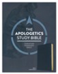 CSB Apologetics Study Bible--soft leather-look, black