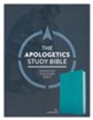 CSB Apologetics Study Bible--soft leather-look, teal