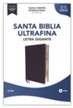 NVI Santa Biblia Ultrafina, Letra Gigante, Leathersoft, Azul Marino, Palabras de Jes<\#250>s en Rojo (NVI UltraThing Large-Print Bible--soft leather-look, navy blue)
