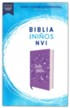 NVI Holy Bible for Kids, leather-soft, Lavender