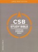 CSB Study Bible, Large Print Edition, Hardcover