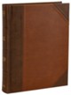 CSB Notetaking Bible, Large Print Edition, Brown/Tan Soft Imitation Leather
