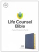 CSB Life Counsel Bible, Slate Blue Soft Imitation Leather, Indexed