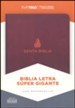 Biblia RVR 1960 Letra Super Gigante, Piel Fab. Marron  (RVR 1960 Super Giant-Print Bible, Bon. Leather, Brown)