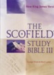 NKJV Scofield Study Bible III, Largeprint, Bonded  Leather, Thumb Indexed, Burgundy
