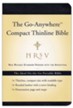 NRSV Go-Anywhere Compact Thinline Bible with Apocrypha bonded leather, navy blue