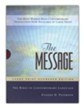 The Message Bible: Large Print Edition, Burgundy Leather-look - Slightly Imperfect