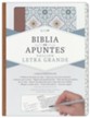 NVI Biblia de Apuntes, azulejos color salvia, símil piel, letra grande (Notetaking Large Print Bible, Sage Tiles  LeatherTouch)