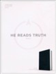 CSB He Reads Truth Bible, Black Leathertouch Imitation Leather