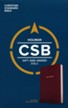 CSB Gift & Award Bible--imitation leather, burgundy
