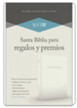NVI Biblia para Regalos y Premios, blanco imitacion piel (Gift & Award Bible, White Imitation Leather)
