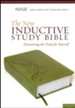 The NASB New Inductive Study Bible, Milano Softone, Green