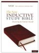 NASB New Inductive Study Bible--soft leather-look, burgundy