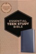 CSB Essential Teen Study Bible--soft leather-look, steel