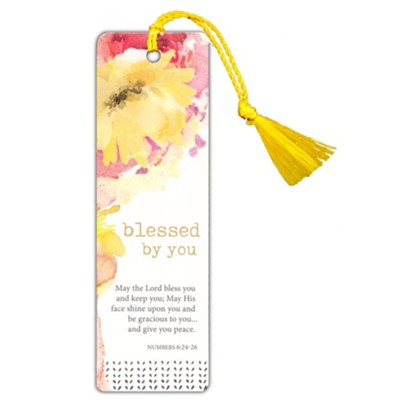 Blessed By You Bookmark With Tassel  -     By: Amylee Weeks
