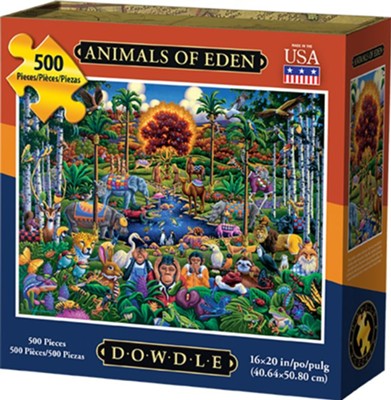 Animals of Eden Puzzle, 500 Pieces  - 