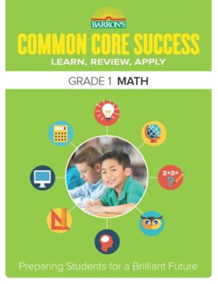 Barron's Common Core Success: Math, Grade 1   - 