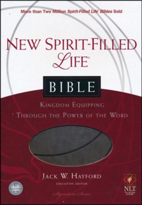 NLT New Spirit Filled Life Bible, Imitation Leather, Rich Stone  -     By: Jack Hayford
