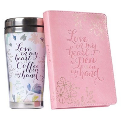 Love In My Heart, Journal and Mug Gift Set  - 