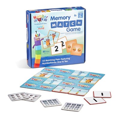 Numberblocks Memory Match Game - Christianbook.com