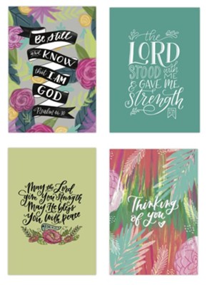 Lean On Me Thinking Of You Cards, Box of 12    -     By: Krystal Whitten
