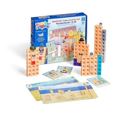 Numberblocks MathLink Cubes 21-30 Activity Set - Christianbook.com