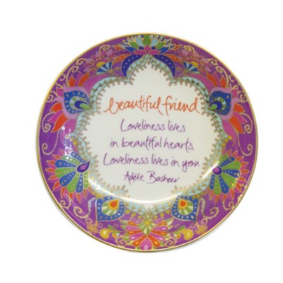 Beautiful Friend Trinket Dish  -     By: Intrinsic
