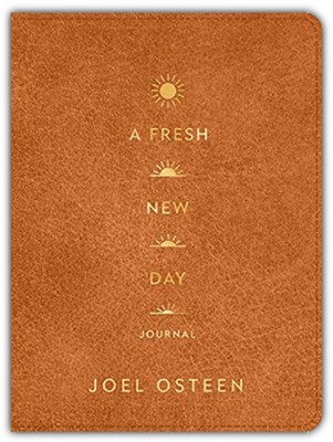 A Fresh New Day LeatherLuxe Journal  -     By: Joel Osteen

