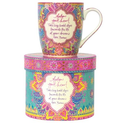 Follow Your Heart Boxed Mug  -     By: Intrinsic
