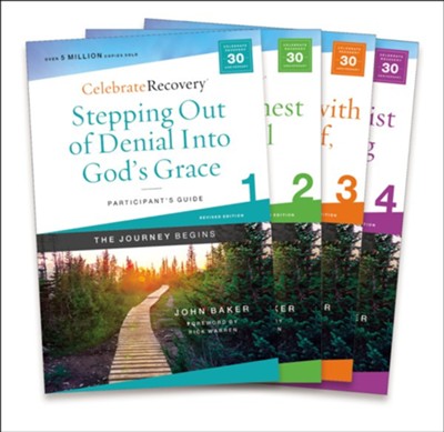 Celebrate Recovery Updated Participant's Guide Set, Volumes 1-4: A Recovery  Program Based on Eight Principles from the Beatitudes