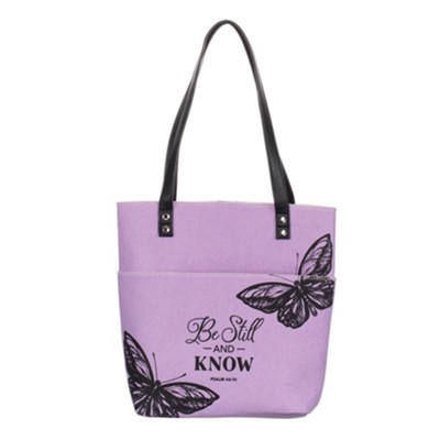 Be Still And Know Bible Tote  - 