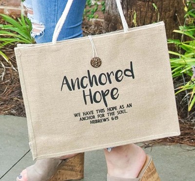 Anchored Hope, Tote Bag  - 