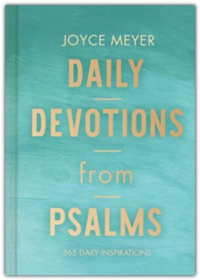 Daily Devotions from Psalms: 365 Devotions: Joyce Meyer: 9781546016168 ...