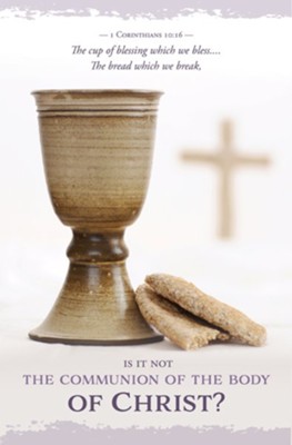 The Cup of Blessing (1 Corinthians 10:16, KJV) Bulletins, 100 ...