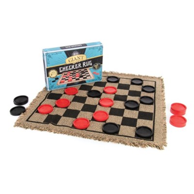3 in 1 Giant Checkers Rug  - 
