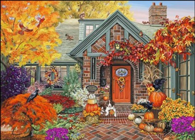 Autumn Welcome Puzzle, 1000 Pieces  -     By: Joelle McIntyre
