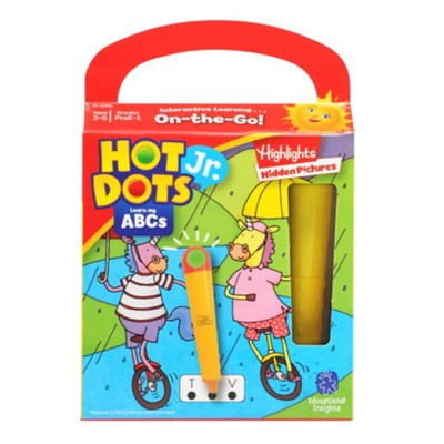 Hot Dots Jr. Highlights On-the Go! Learn My ABC's  - 
