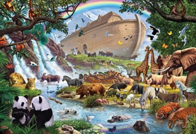 Noah's Ark Puzzle, 100 Pieces: Steve Crisp - Christianbook.com