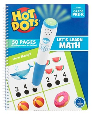 Hot Dots &#174 Let's Learn Pre-K Math!  - 