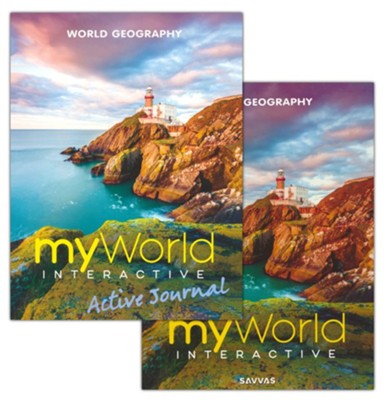 MyWorld Interactive Geography Homeschool Bundle (Includes Workbook ...