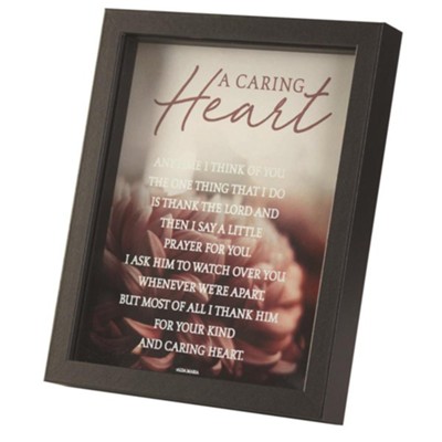A Caring Heart Framed Wall Art  - 