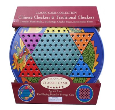 Chinese Checkers in Tin  - 